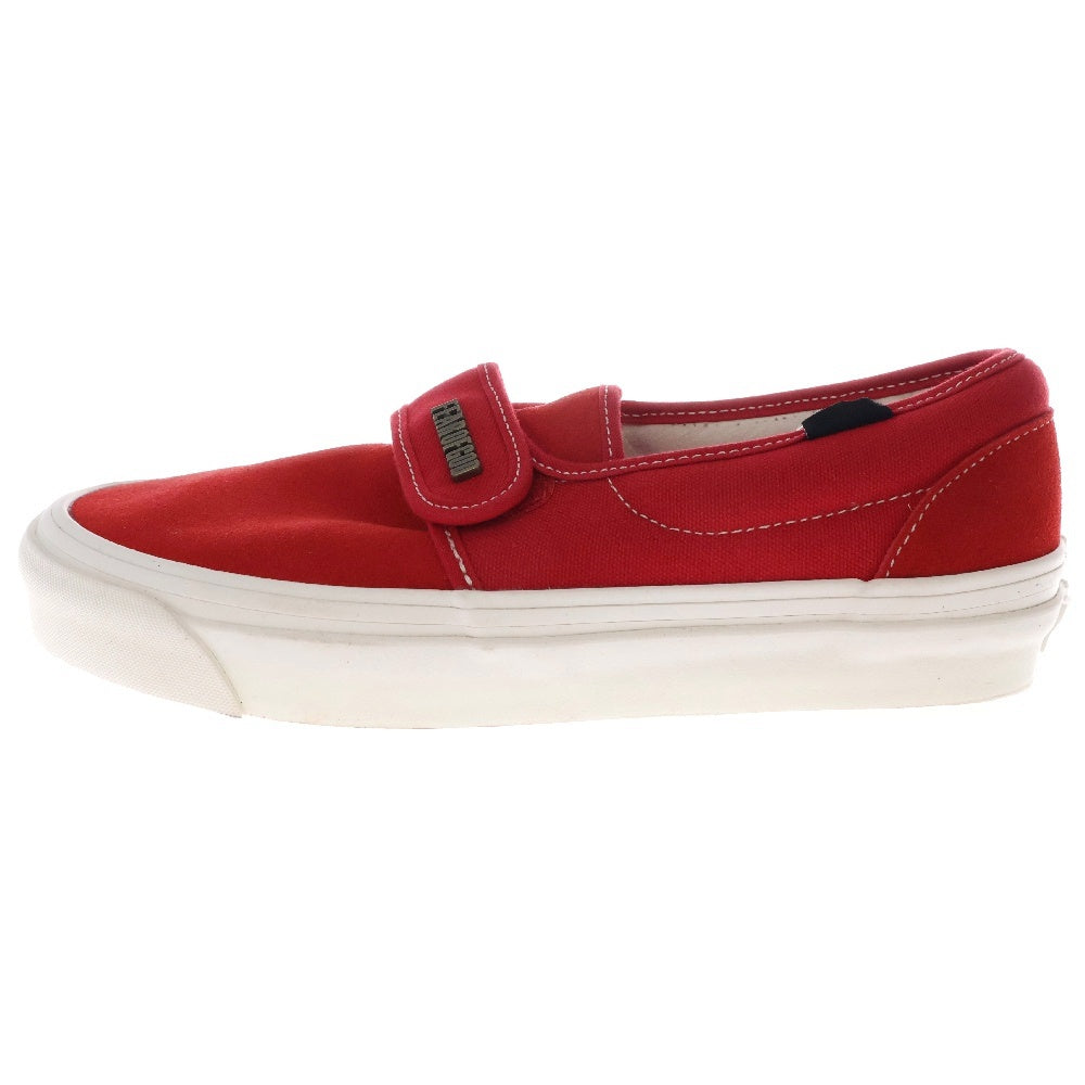 VANS(ヴァンズ) ×FEAR OF GOD Slip-On 47 V DX VN0A3J9FPQT フィアオブゴッド スリッポン ローカットスニーカー US8/26cm レッド