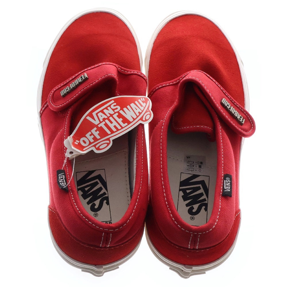 VANS(ヴァンズ) ×FEAR OF GOD Slip-On 47 V DX VN0A3J9FPQT フィアオブゴッド スリッポン ローカットスニーカー US8/26cm レッド