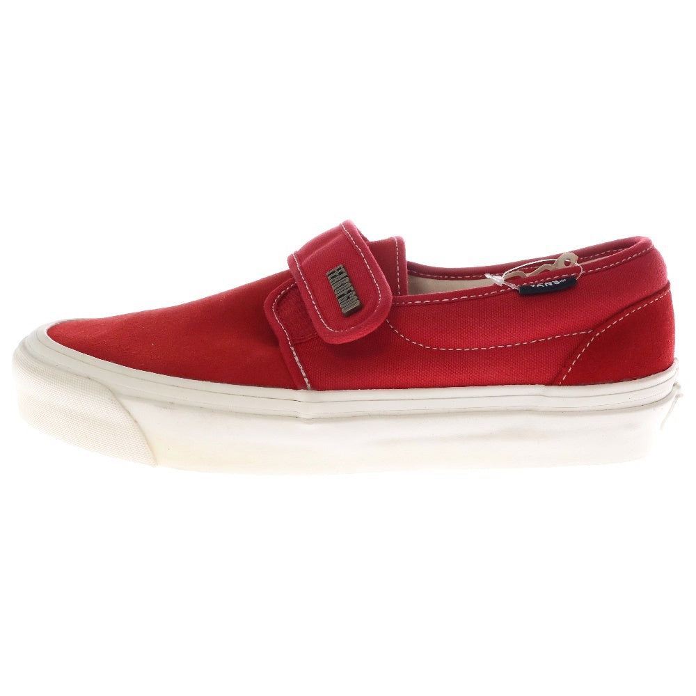 VANS(ヴァンズ) ×FEAR OF GOD Slip-On 47 V DX VN0A3J9FPQT フィアオブゴッド スリッポン ローカットスニーカー US8/26cm レッド