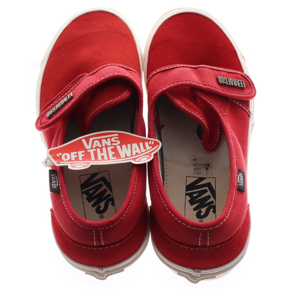VANS(ヴァンズ) ×FEAR OF GOD Slip-On 47 V DX VN0A3J9FPQT フィアオブゴッド スリッポン ローカットスニーカー US8/26cm レッド