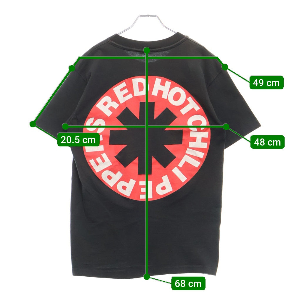 VINTAGE(ヴィンテージ) 90's RED HOT CHILI PEPPERS 1990 PICASSO GIANT レッドホットチリペッパーズ ピカソ プリント半袖Tシャツ カットソー ブラック