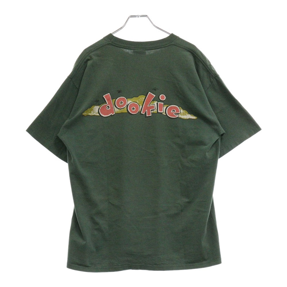VINTAGE(ヴィンテージ) 90's GREEN DAY DOOKIE GREEN グリーンデイ プリント半袖Tシャツ カットソー グリーン