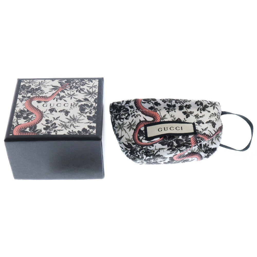 GUCCI(グッチ) インターロッキングGハート チェーンネックレス シルバー