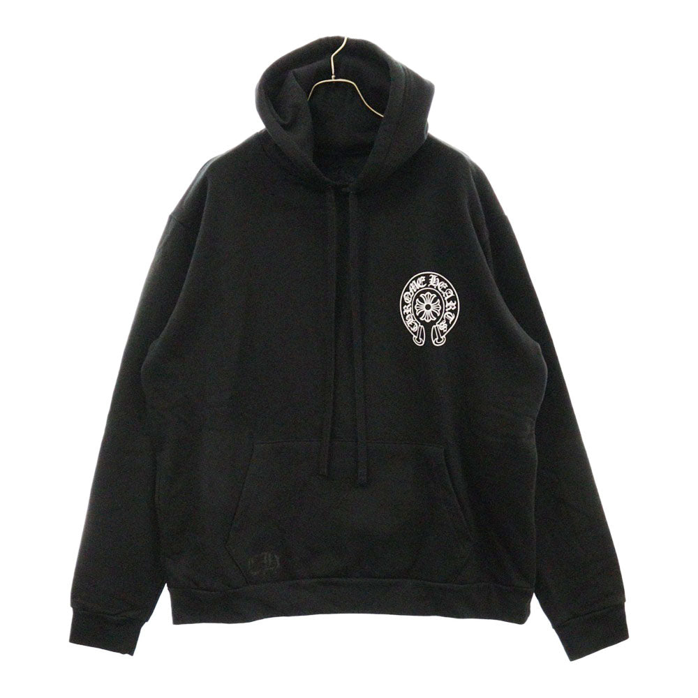 CHROME HEARTS(クロムハーツ) SWTSHRT PLVR LTD ホノルル限定ホースシュープリントプルオーバーパーカー ブラック