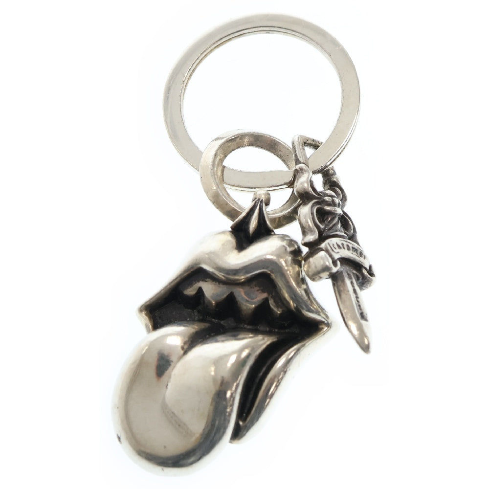 CHROME HEARTS(クロムハーツ) KEYCHEAIN キーリング キーホルダー リップアンドタン スプリットダガー
