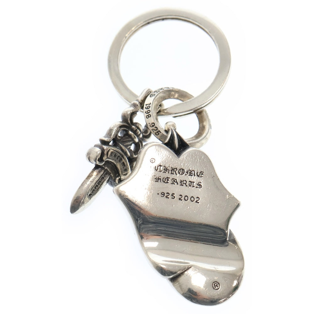 CHROME HEARTS(クロムハーツ) KEYCHEAIN キーリング キーホルダー リップアンドタン スプリットダガー
