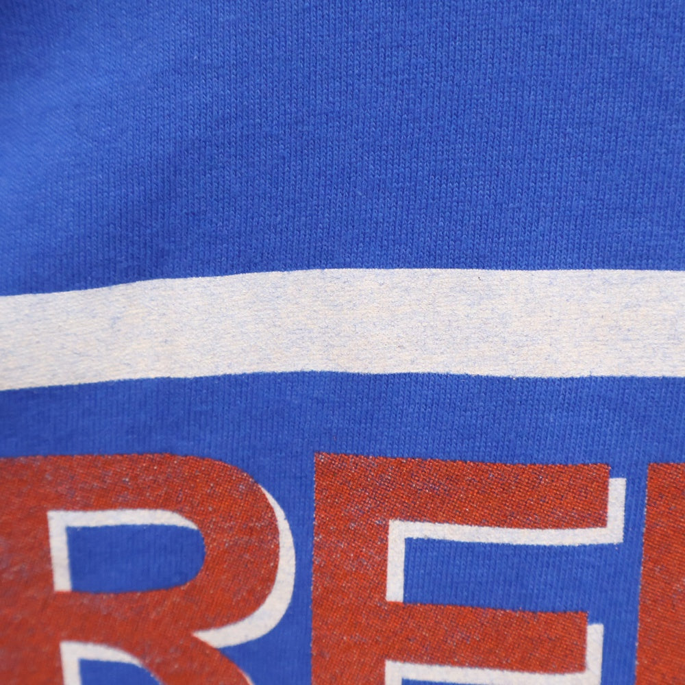 VINTAGE(ヴィンテージ) 90's RED HOT CHILI PEPPERS FAIR L/S FRUIT OF THE LOOM レッドホットチリペッパーズ ローリングロック プリントロゴ 長袖Tシャツ ブルー