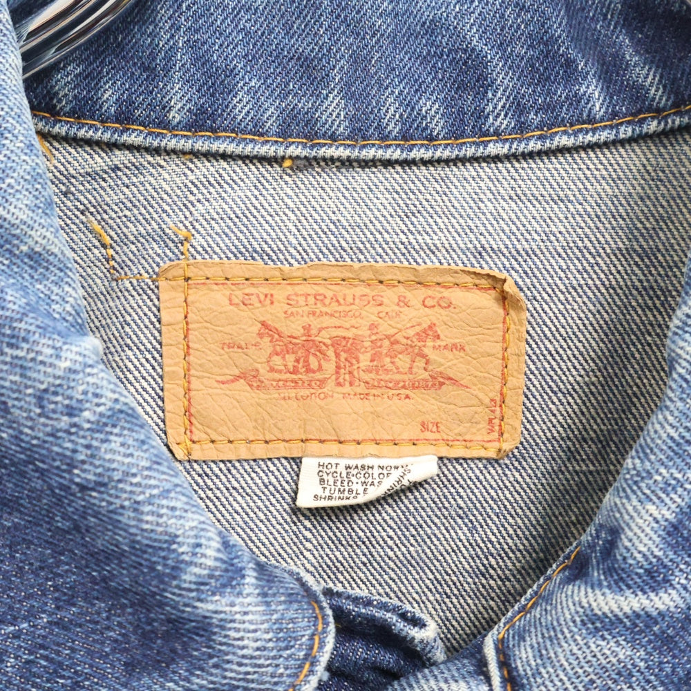 Levi's(リーバイス) 60s-70s VINTAGE 70505 BIG-E ボタン裏刻印 525 デニムジャケット インディゴ