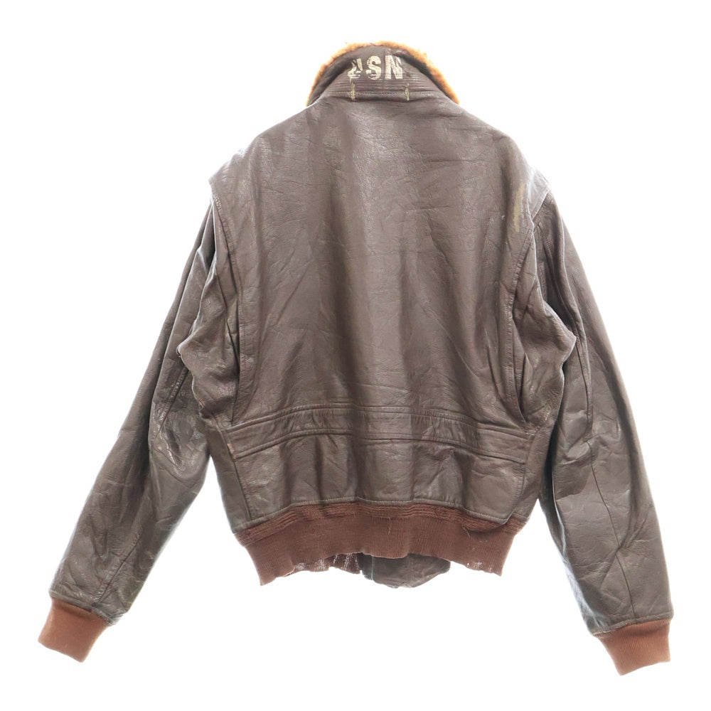 VINTAGE(ヴィンテージ) 50s USNAVY G-1 レザー フライトジャケット MIL-J-7823