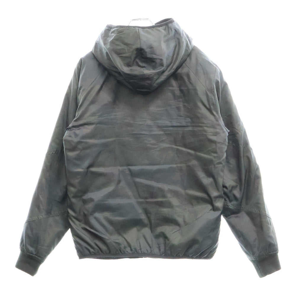 G-STAR RAW(ジースターロウ) STRETT-R PADDED HDD OVERSHIRT L キルティング裏地フーデットジャケット ブラック
