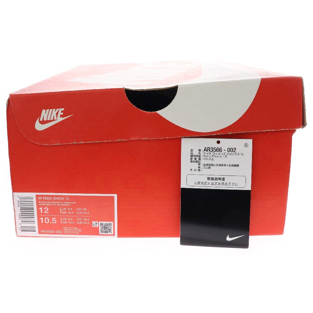 NIKE(ナイキ) WMNS Shox TL AR3566-002 ウィメンズ ショックス ローカットスニーカー US12/29cm ブラック