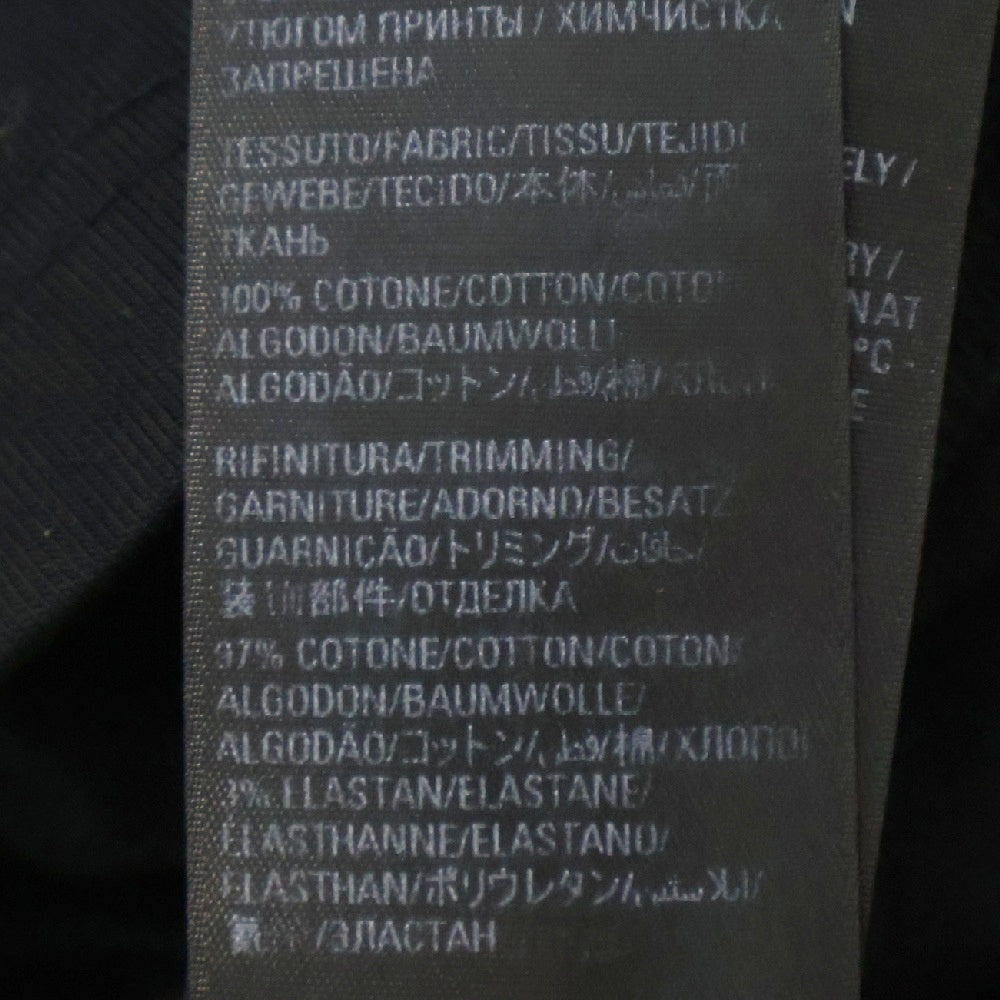 BALENCIAGA(バレンシアガ) 23AW LAYERED SPORTS LOGO TEE レイヤード スポーツロゴ半袖Tシャツ カットソー ブラック 739028 TPVF2