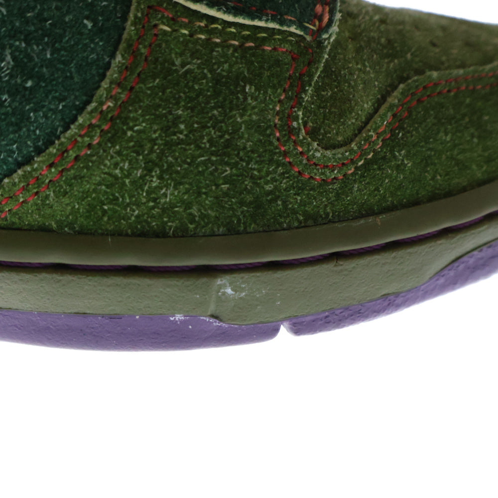 NIKE SB(ナイキエスビー) 【観賞用 2010年製】DUNK HIGH PREMIUM SB SKUNK 420 313171-300 ダンク スカンク ハイカットスニーカー US9.5/27.5cm グリーン