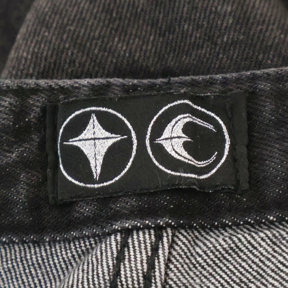 THUG CLUB(サグクラブ) 24AW Chimera Pants サグクラブ キメラ デニムパンツ ブラック TC24PT2001