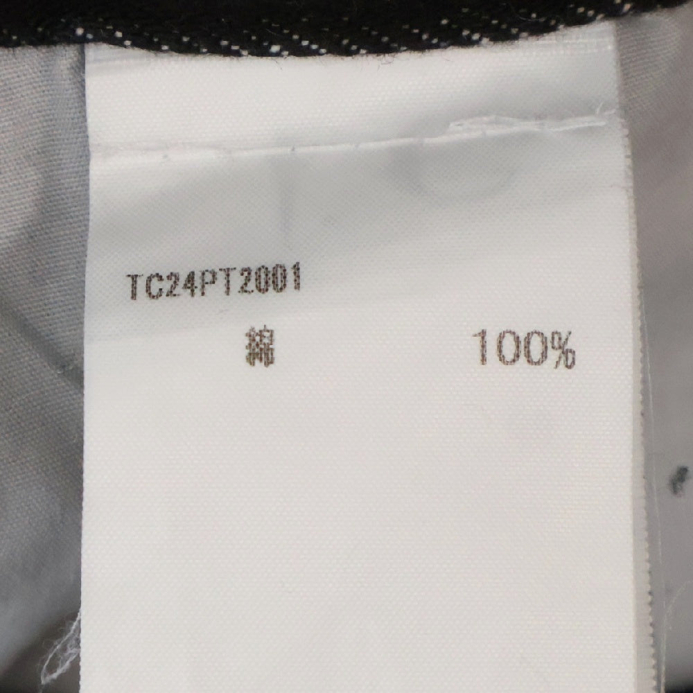 THUG CLUB(サグクラブ) 24AW Chimera Pants サグクラブ キメラ デニムパンツ ブラック TC24PT2001