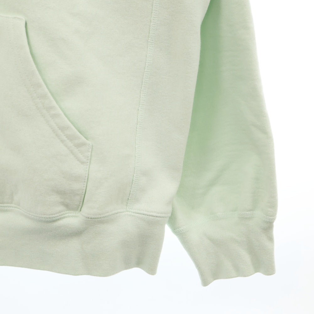 SUPREME(シュプリーム) 23AW Box Logo Hooded Sweatshirt ボックスロゴ刺繍スウェットプルオーバーパーカー ライトグリーン