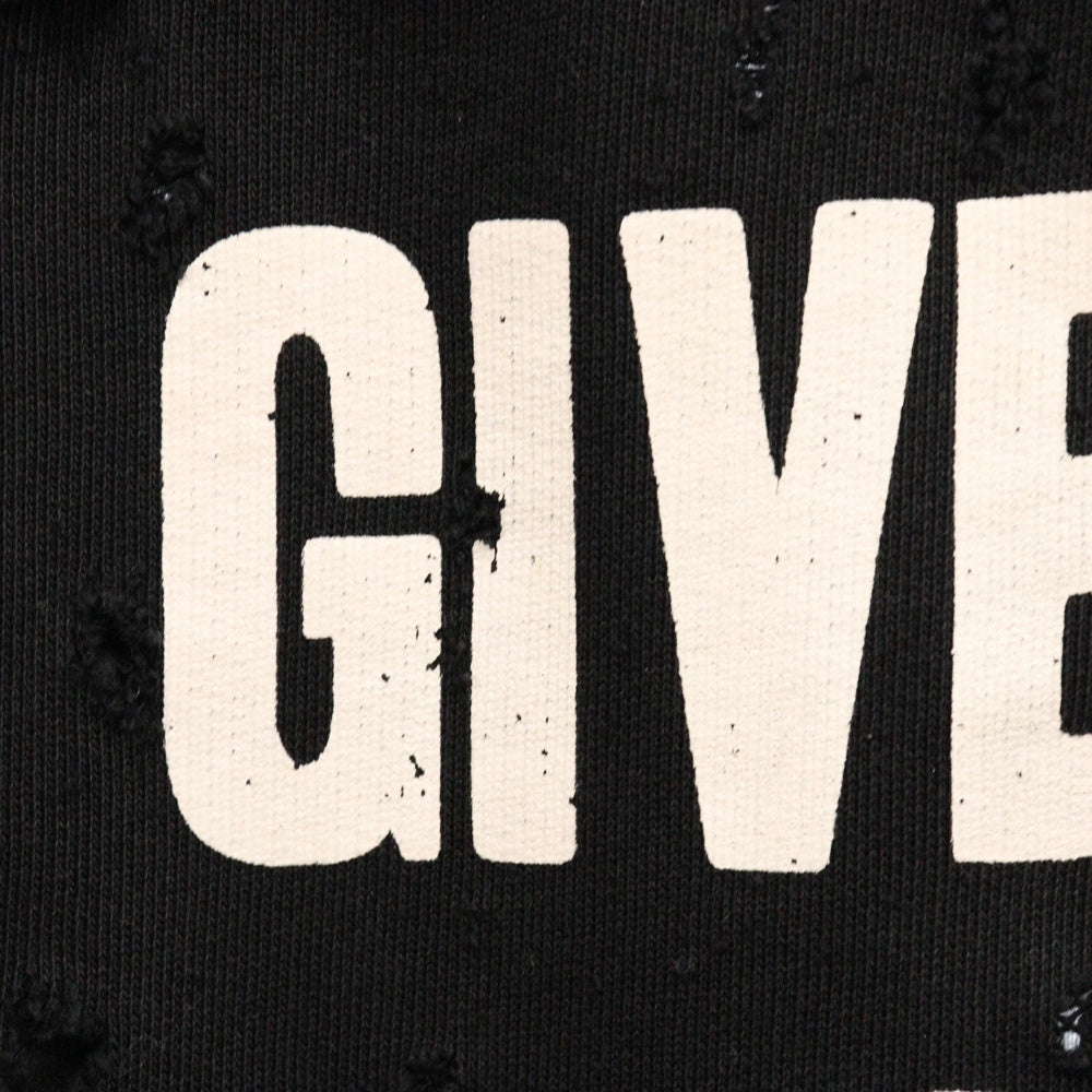 GIVENCHY(ジバンシィ) 15AW Destroy Hoodie フーディー プルオーバーパーカー ブラック 15W 7191 653