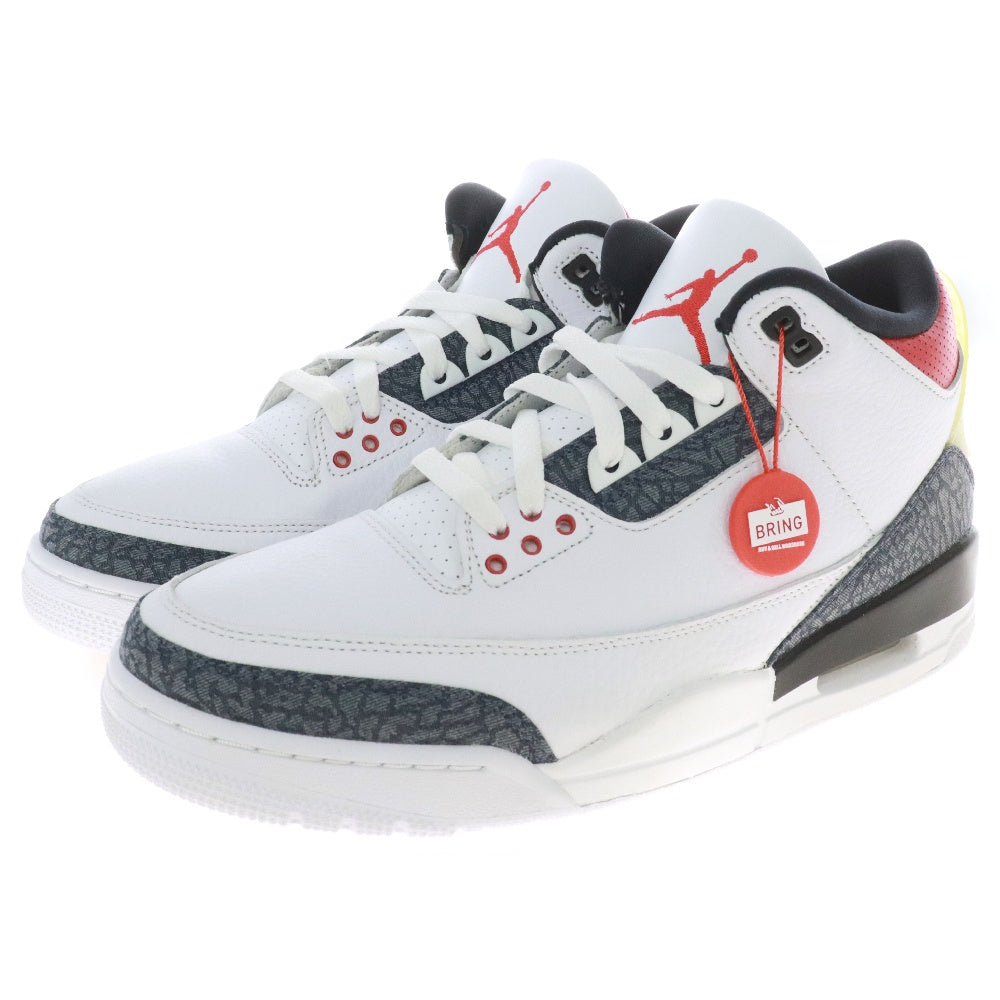 NIKE(ナイキ) AIR JORDAN 3 RETRO SE-T CZ6431-100 エアジョーダン3 ハイカットスニーカー US9.5/27.5cm ホワイト