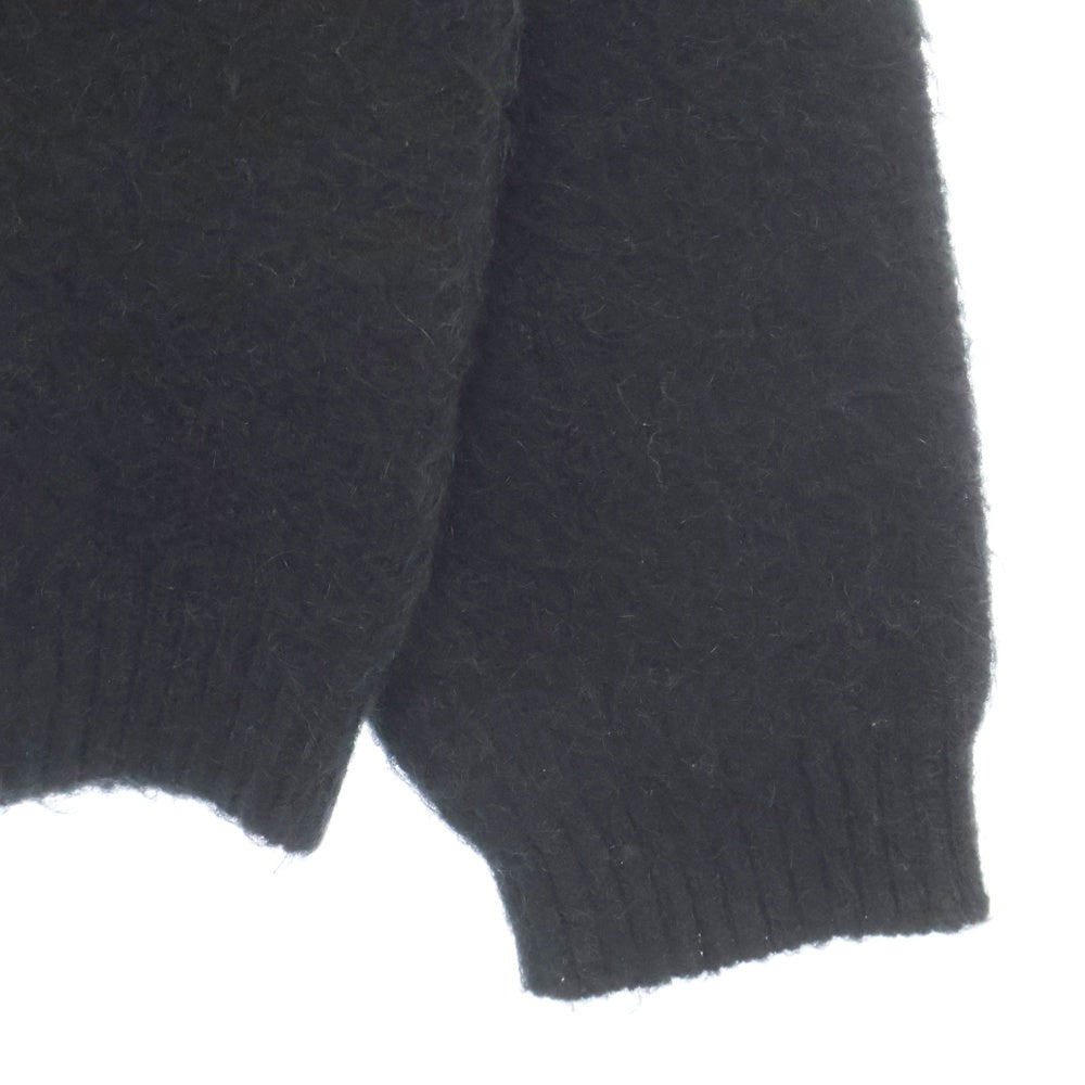 SAINT MICHAEL(セントマイケル) 24AW MOHAIR CARDIGAN SM-YS1-0000-057 モヘアニットカーディガン ブラック