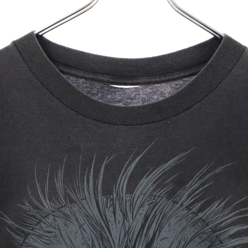 VINTAGE(ヴィンテージ) 00's MISFITS スカルフェイス プリント半袖Tシャツ WILD OATS ブラック