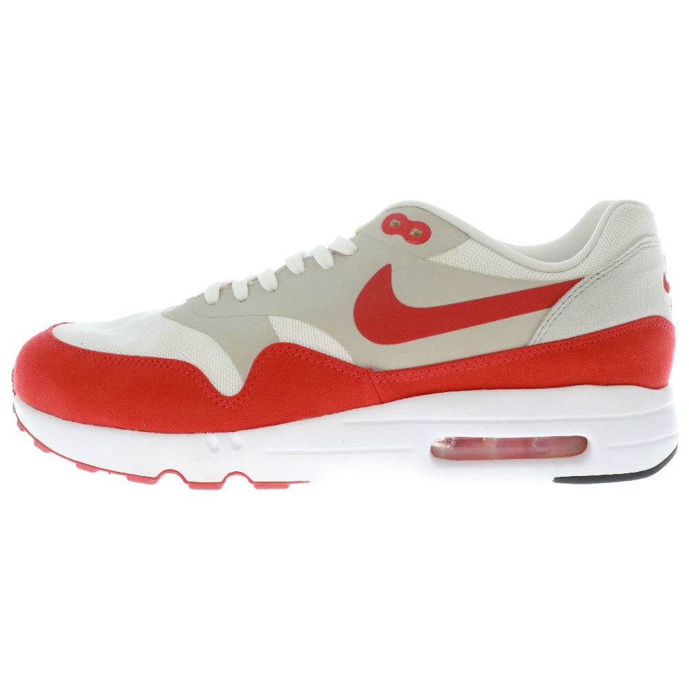 NIKE(ナイキ) AIR MAX 1 ULTRA 2.0 LE 908091-100 エアマックス1 ウルトラ2.0 ローカットスニーカー US10/28cm ホワイト/レッド