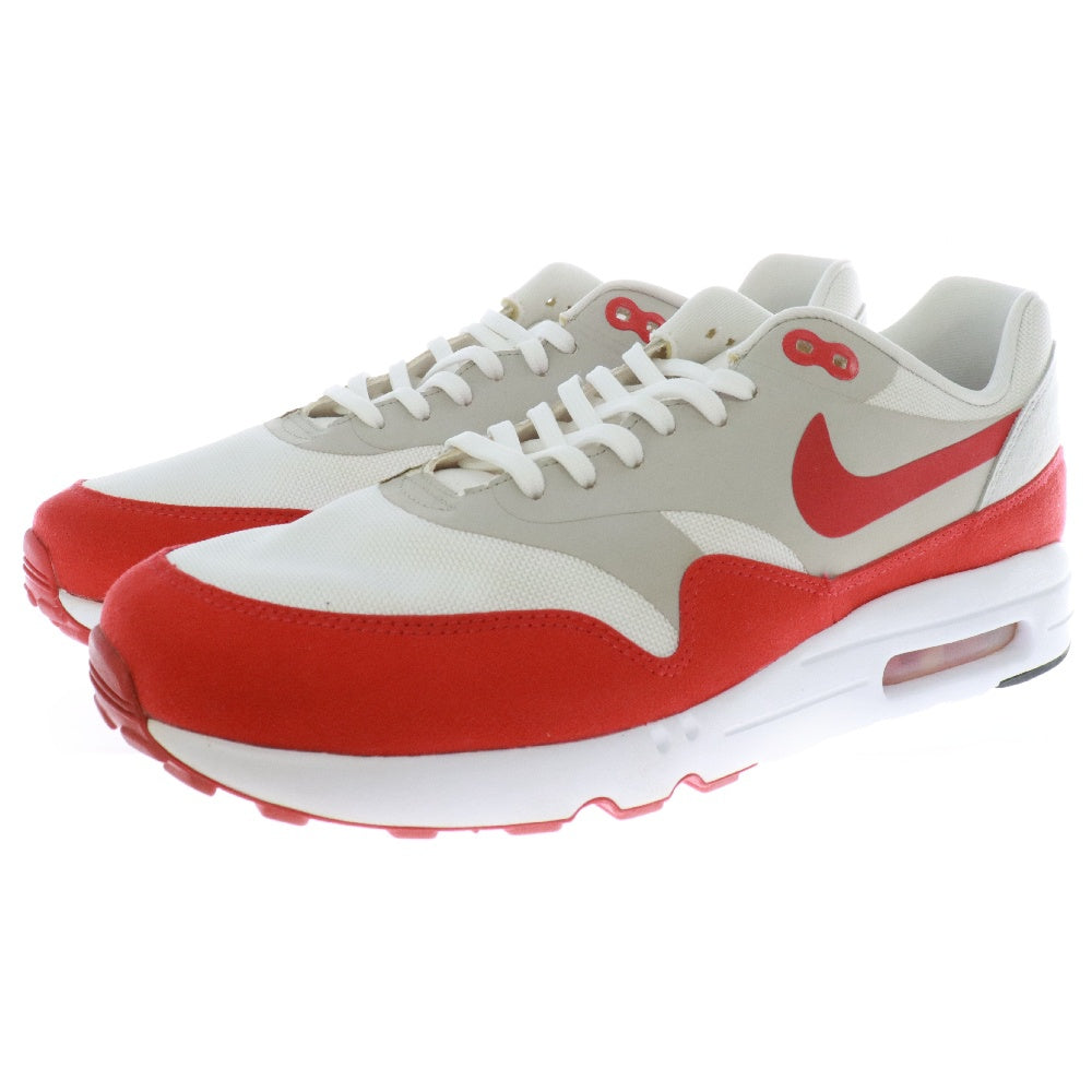 NIKE(ナイキ) AIR MAX 1 ULTRA 2.0 LE 908091-100 エアマックス1 ウルトラ2.0 ローカットスニーカー US10/28cm ホワイト/レッド