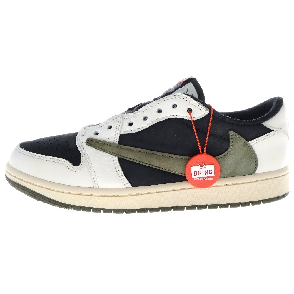 NIKE(ナイキ) ナイキ ×トラヴィススコット メンズ エアジョーダン1 ローカットスニーカー シューズ US9.5/26.5cm DZ4137-106