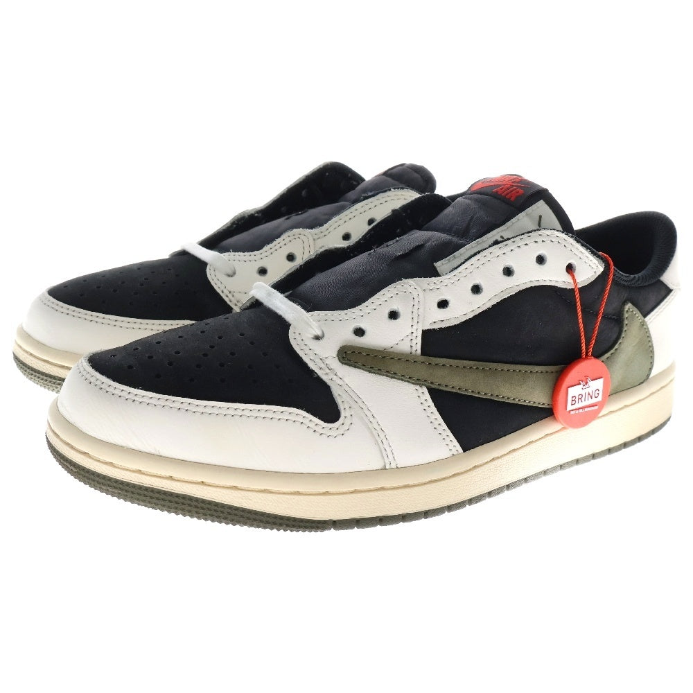 NIKE(ナイキ) ナイキ ×トラヴィススコット メンズ エアジョーダン1 ローカットスニーカー シューズ US9.5/26.5cm DZ4137-106