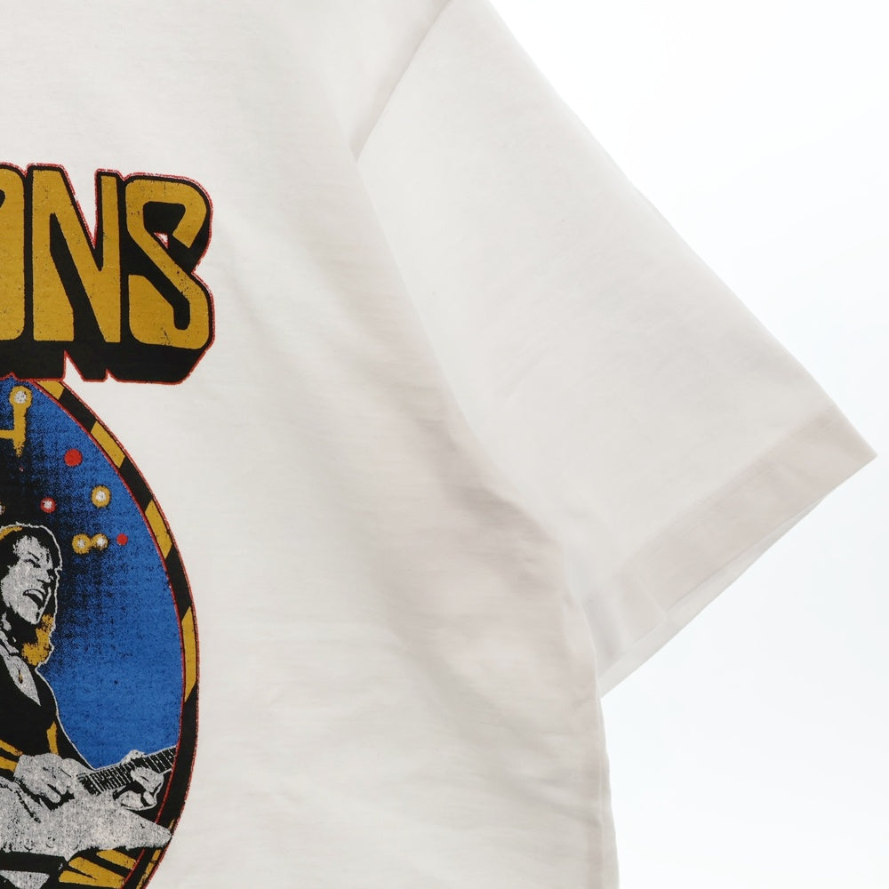 JUNYA WATANABE COMME des GARCONS(ジュンヤワタナベ コムデギャルソン) 24SS SCORPIONS スコーピオンズ 半袖Tシャツ カットソー ホワイト WM-T018