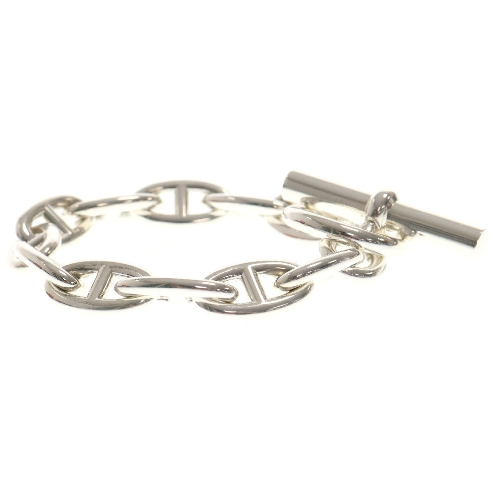 HERMES(エルメス) Chaine d'Ancre GM シェーヌダンクル 11コマ チェーンブレスレット シルバー