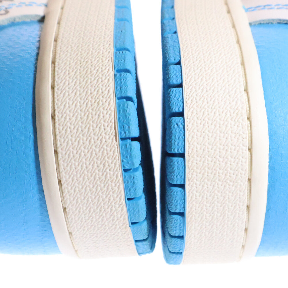 NIKE(ナイキ) ×OFF-WHITE AIR JORDAN 1 POWDER BLUE UNC AQ0818-148 オフホワイト エアジョーダン1 パウダーブルー ハイカットスニーカー US9.5/27.5cm ホワイト/ブルー