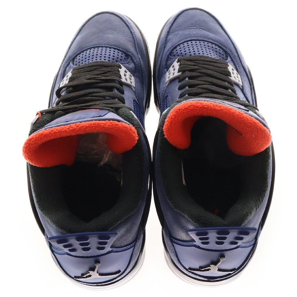 NIKE(ナイキ) AIR JORDAN 4 RETRO WNTR CQ9597-401 エアジョーダン4 ウィンター ハイカットスニーカー US10/28cm ネイビー