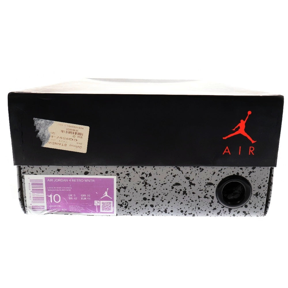 NIKE(ナイキ) AIR JORDAN 4 RETRO WNTR CQ9597-401 エアジョーダン4 ウィンター ハイカットスニーカー US10/28cm ネイビー