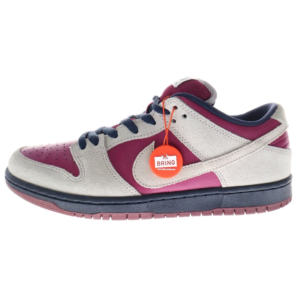 NIKE SB(ナイキエスビー) SB DUNK LOW PRO BQ6817-001 ダンク ローカットスニーカー アトモスフィアグレー US10/28cm グレー/パープル