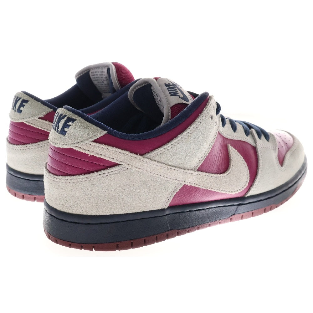 NIKE SB(ナイキエスビー) SB DUNK LOW PRO BQ6817-001 ダンク ローカットスニーカー アトモスフィアグレー US10/28cm グレー/パープル