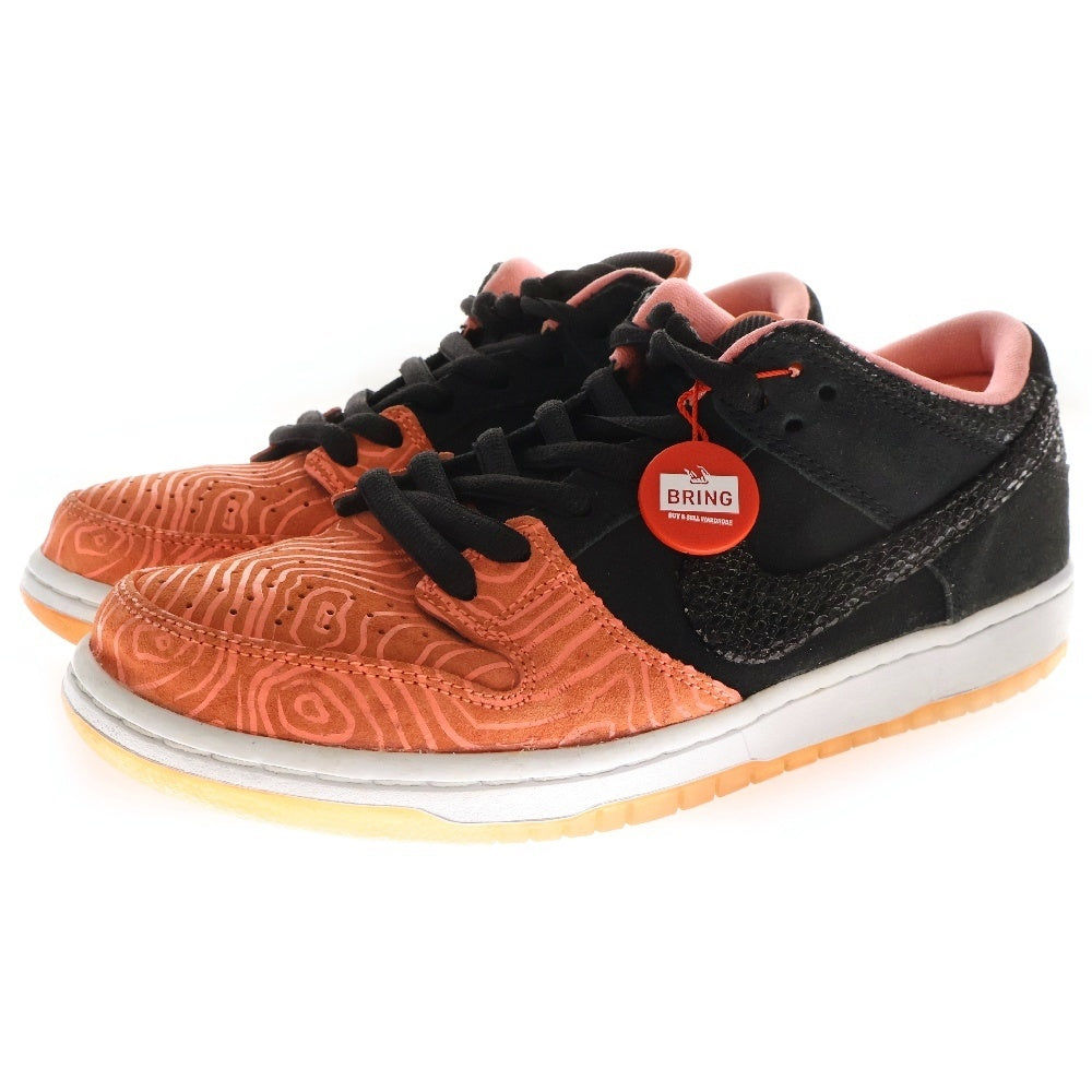 NIKE SB(ナイキエスビー) DUNK LOW PREMIUM SB SALMON 313170-603 ダンク サーモン ローカットスニーカー US10/28cm ブラック/ピンク