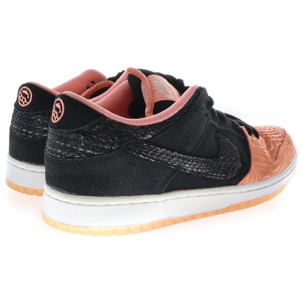 NIKE SB(ナイキエスビー) DUNK LOW PREMIUM SB SALMON 313170-603 ダンク サーモン ローカットスニーカー US10/28cm ブラック/ピンク