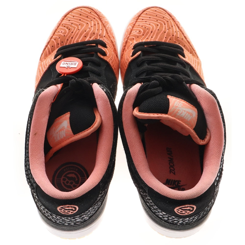NIKE SB(ナイキエスビー) DUNK LOW PREMIUM SB SALMON 313170-603 ダンク サーモン ローカットスニーカー US10/28cm ブラック/ピンク