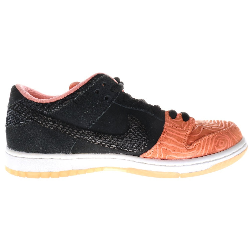 NIKE SB(ナイキエスビー) DUNK LOW PREMIUM SB SALMON 313170-603 ダンク サーモン ローカットスニーカー US10/28cm ブラック/ピンク
