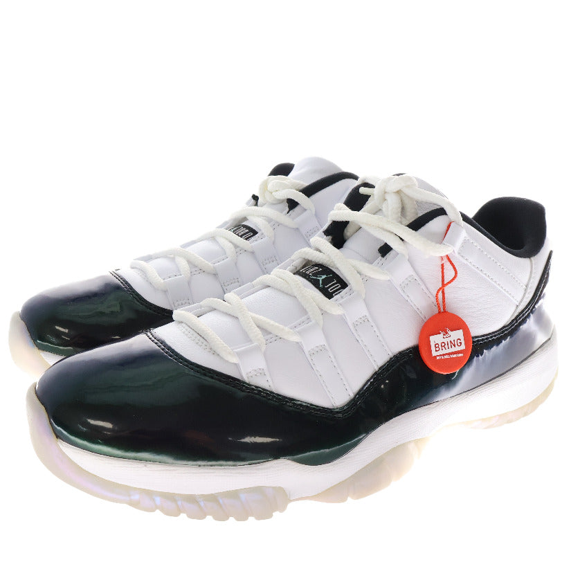 NIKE(ナイキ) AIR JORDAN 11 RETRO LOW EASTER エアジョーダン11 イースター ローカットスニーカー US10.5/28.5cm ホワイト/グリーン