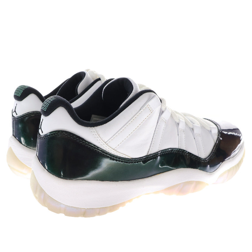 NIKE(ナイキ) AIR JORDAN 11 RETRO LOW EASTER エアジョーダン11 イースター ローカットスニーカー US10.5/28.5cm ホワイト/グリーン