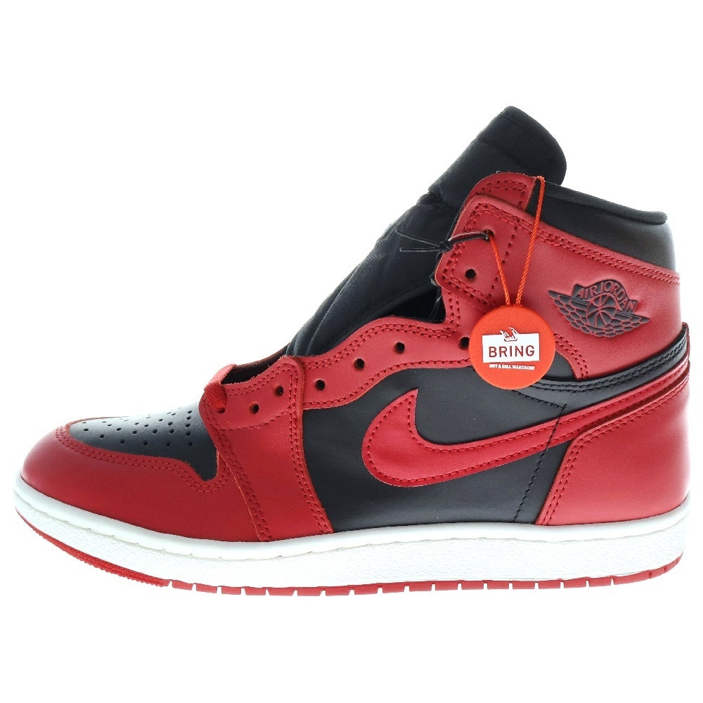 NIKE(ナイキ) AIR JORDAN 1 HIGH 85 VARSITY RED エアジョーダン 1 ハイ 85 バーシティレッド ハイカットスニーカー ブラック/レッド BQ4422-600 US9.5/27.5cm