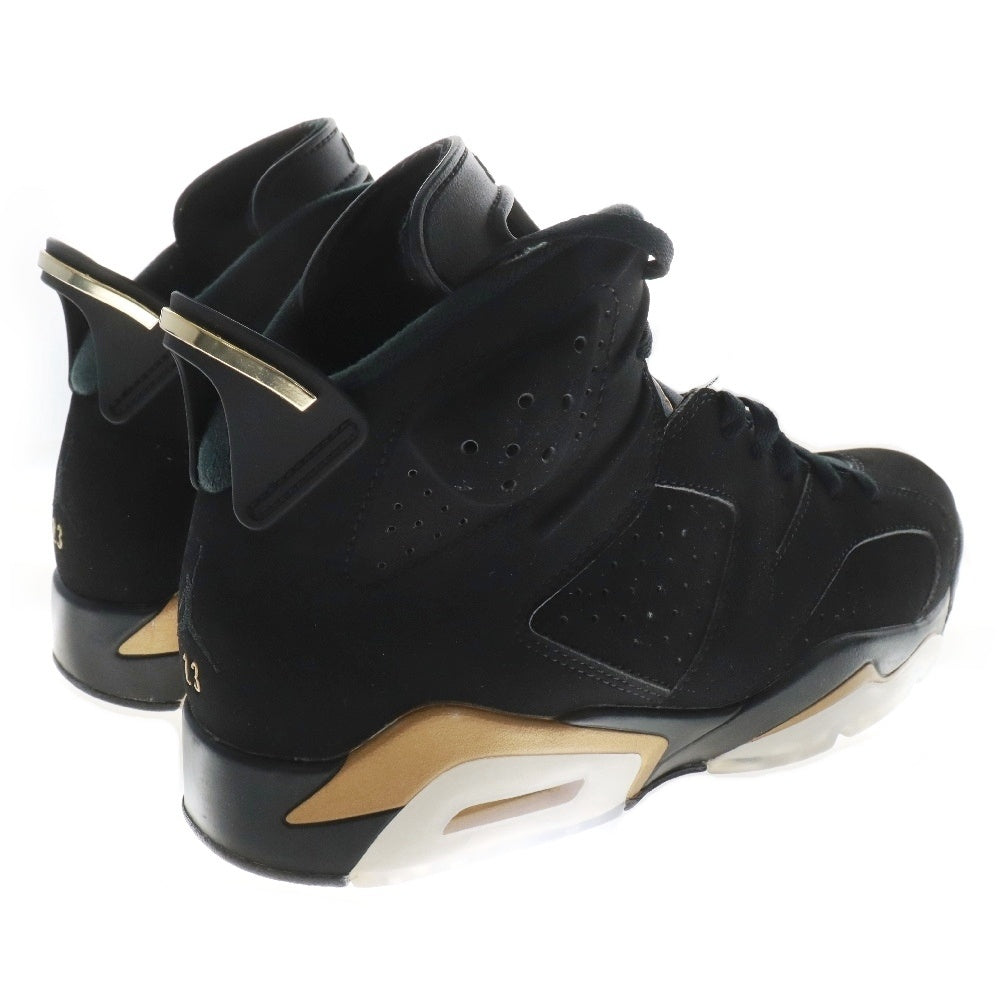 NIKE(ナイキ) AIR JORDAN 6 RETRO DMP CT4954-007 エアジョーダン6 ハイカットスニーカー US9/27cm ブラック/ゴールド