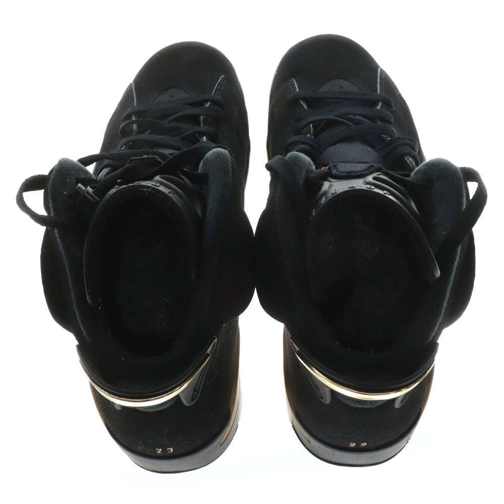 NIKE(ナイキ) AIR JORDAN 6 RETRO DMP CT4954-007 エアジョーダン6 ハイカットスニーカー US9/27cm ブラック/ゴールド
