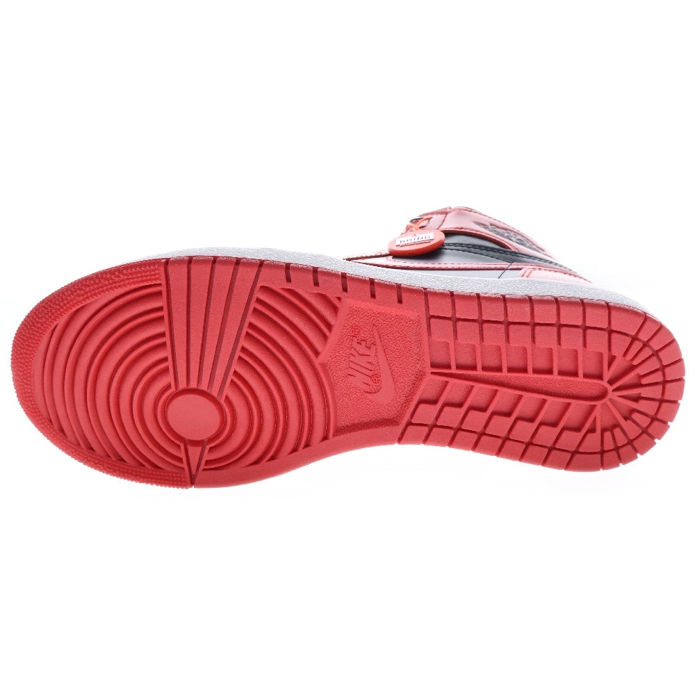 NIKE(ナイキ) AIR JORDAN 1 HIGH 85 VARSITY RED エアジョーダン 1 ハイ 85 バーシティレッド ハイカットスニーカー ブラック/レッド BQ4422-600 US9.5/27.5cm