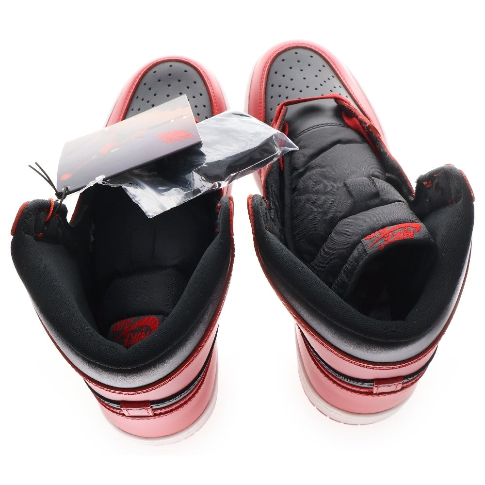 NIKE(ナイキ) AIR JORDAN 1 HIGH 85 VARSITY RED エアジョーダン 1 ハイ 85 バーシティレッド ハイカットスニーカー ブラック/レッド BQ4422-600 US9.5/27.5cm