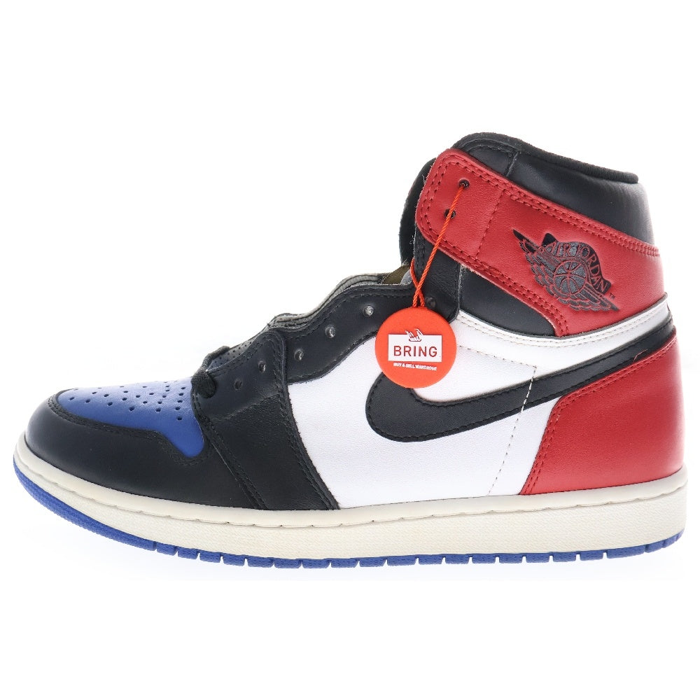 NIKE(ナイキ) AIR JORDAN 1 RETRO HIGH OG TOP 3 555088-026 エアジョーダン1 トップ3 ハイカットスニーカー レッド/ブラック/ブルー US10/28cm