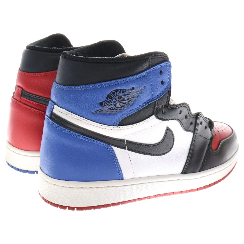 NIKE(ナイキ) AIR JORDAN 1 RETRO HIGH OG TOP 3 555088-026 エアジョーダン1 トップ3 ハイカットスニーカー レッド/ブラック/ブルー US10/28cm