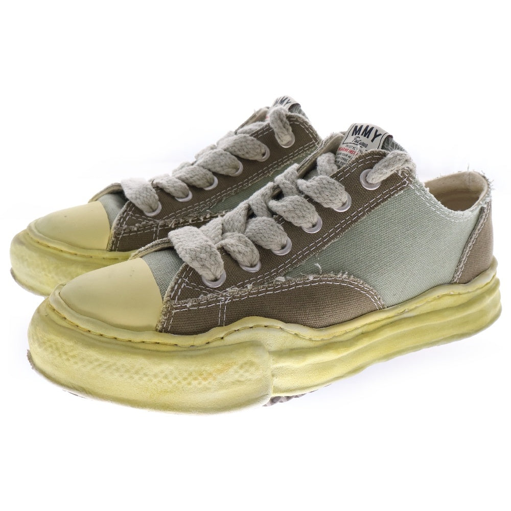 MAISON MIHARAYASUHIRO(メゾンミハラヤスヒロ) PETERSON LOW A08FW713 ピーターソン ローカットスニーカー カーキ