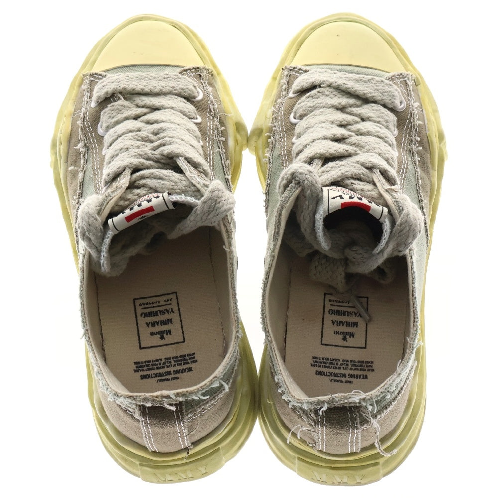 MAISON MIHARAYASUHIRO(メゾンミハラヤスヒロ) PETERSON LOW A08FW713 ピーターソン ローカットスニーカー カーキ